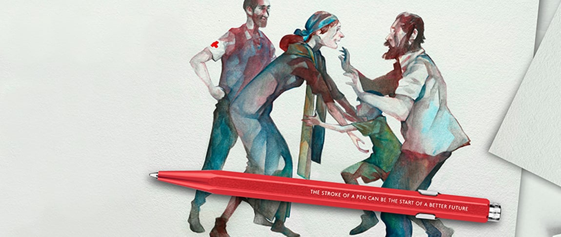 Comité International de la Croix-Rouge (CICR) : un stylo pour tracer un avenir meilleur